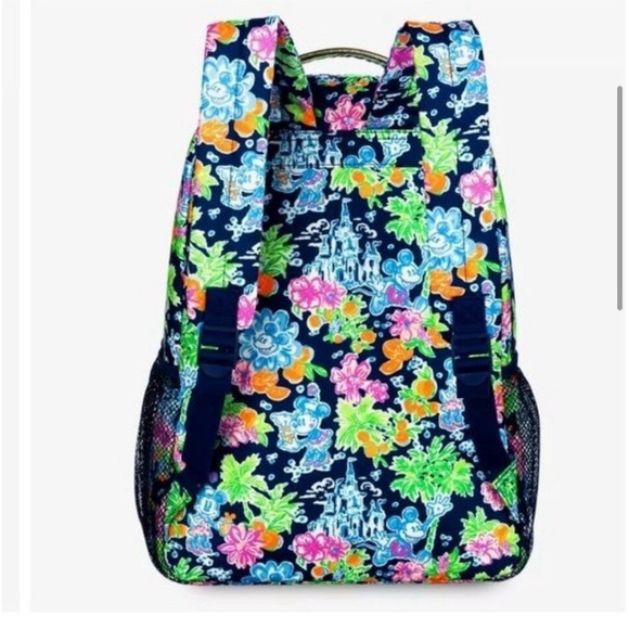 NWT Lilly Pulitzer x Disney Park Bag Backpack Day Pack Diaper Bag Travel - Picture 5 of 7